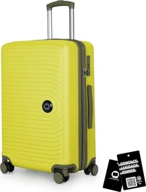Hauptstadtkoffer Mitte TSA Spinner erweiterbar 68cm gelb