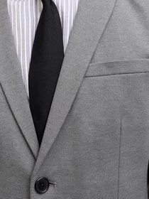 Jack & Jones Jaxon Slimt Fit Blazer dark grey melange (Herren)