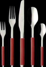 Villeroy & Boch S+ Besteck-Set cranberry, 30-tlg.