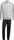 adidas Basic 3-Streifen French Terry Trainingsanzug medium grey heather/black (Herren) (JI8876)