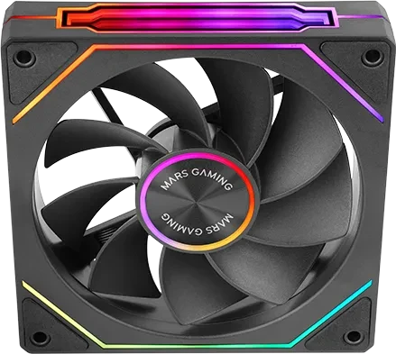 Mars Gaming MF-Linkfinity 2R Reversed Fan Kit, schwarz, 120mm, 3er-Pack