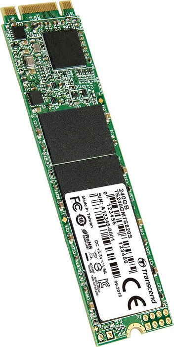 Transcend MTS820S SSD 240GB, M.2 2280 / B-M-Key / SATA 6Gb/s