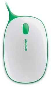 Microsoft Express Mouse grün/weiß, USB