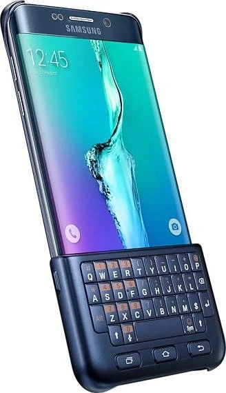 Samsung Keyboard Cover QWERTZ für Galaxy S6 Edge+ schwarz