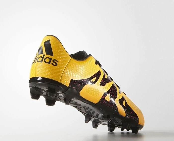 adidas X15.3 FG/AG solar gold/core black/shock pink (Junior)