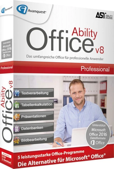 Avanquest Ability Office 8 Professional (deutsch) (PC)