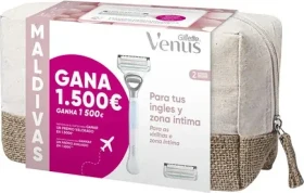 Gillette Venus Satin Care Intim Malediven-Set Rasierer + 2 Wechselklingen