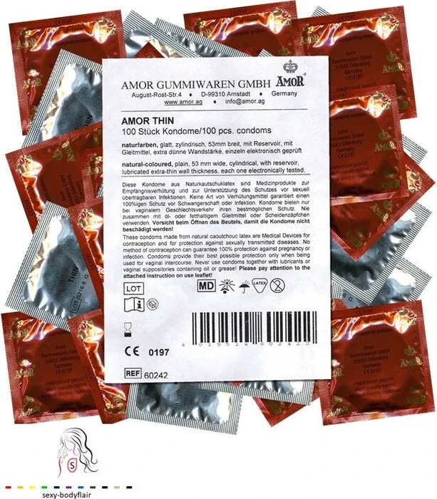 Amor Thin, 100 Stück
