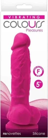 NS Novelties Colours Pleasures Dildo Vibe 5inch pink