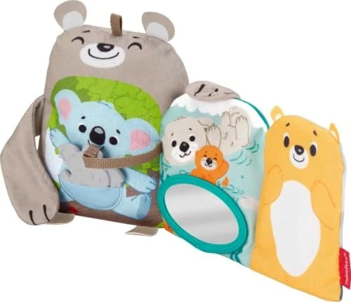 Mattel Fisher-Price Babys weiches Kuschelbuch