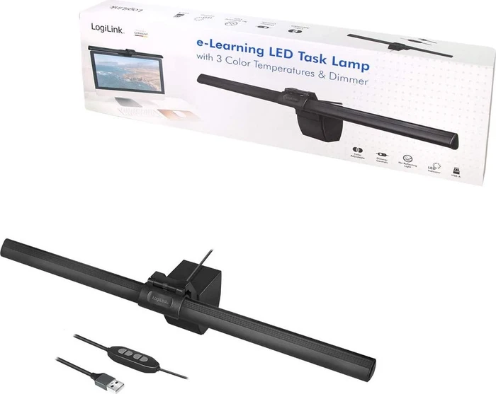 LogiLink LED-Arbeitslampe für Monitore