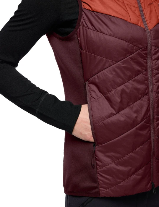 Vaude Sesvenna IV Funktionsweste buckeye (Damen)