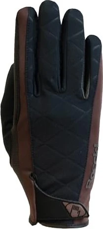 Roeckl Wattens Handschuhe schwarz/mokka