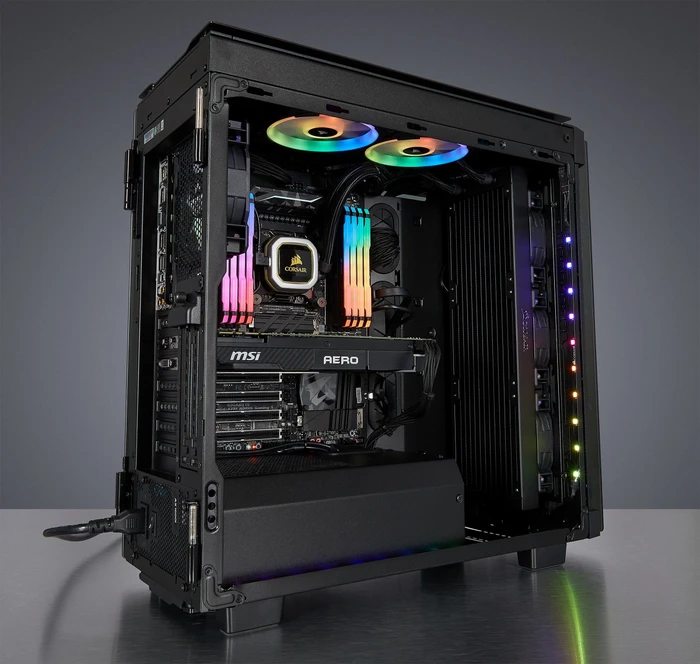 Corsair Obsidian 500D RGB SE, Glasfenster