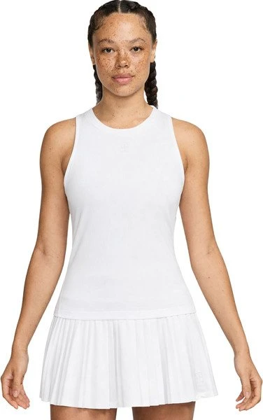 Nike Court Advantage Dri-FIT Funktionsshirt ärmellos weiß (Damen)