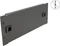 DeLOCK 10" Blindpanel, geschlossen, schwarz, 2HE Vorschaubild