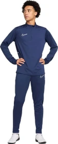 Nike Academy Dri-FIT Football 1/4-Zip Funktionsshirt langarm midnight navy/white (Herren)