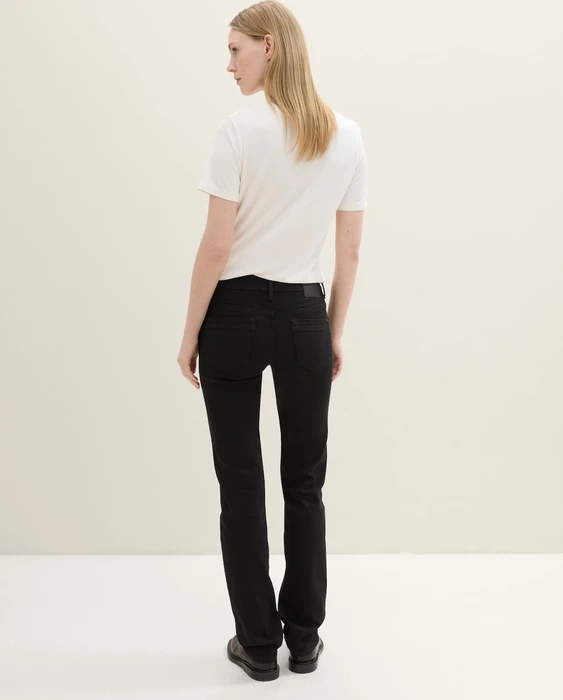 Tom Tailor Alexa Straight Jeans Jeans black denim (Damen)