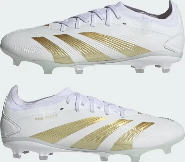adidas Predator 24 Pro FG cloud white/gold metallic/sandy beige met