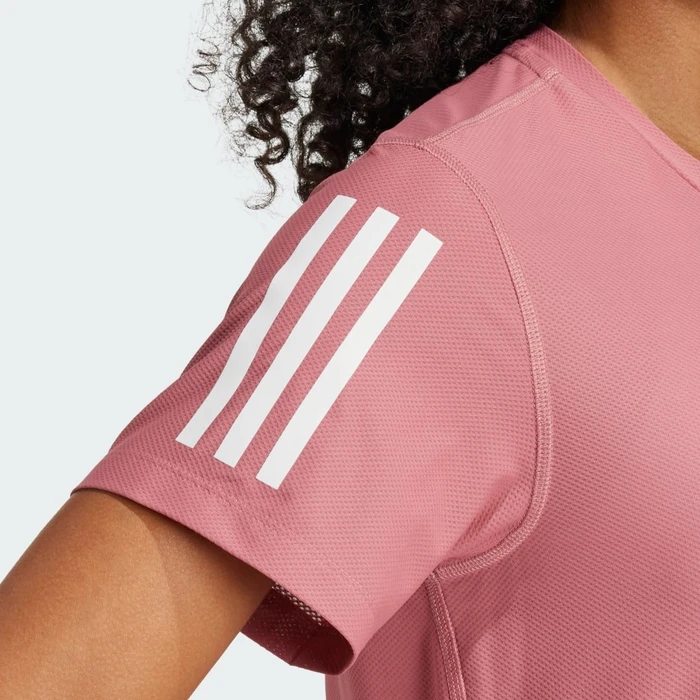 adidas Own The Run Laufshirt kurzarm preloved crimson (Damen)