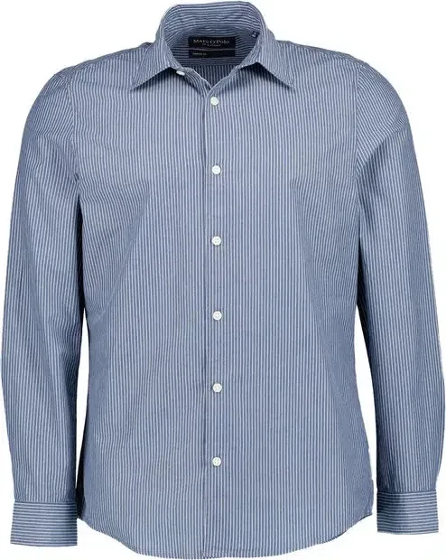 Marc O'Polo Shaped Stripes Hemd langarm multi/blue daze (Herren)