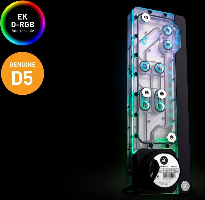 EK Water Blocks Quantum Line EK-Quantum Reflection Evolv X D5 PWM D-RGB, Acryl