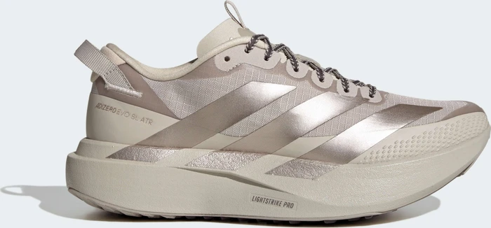 adidas Adizero Evo SL ATR bliss/champagne metallic/grey strata (Damen)