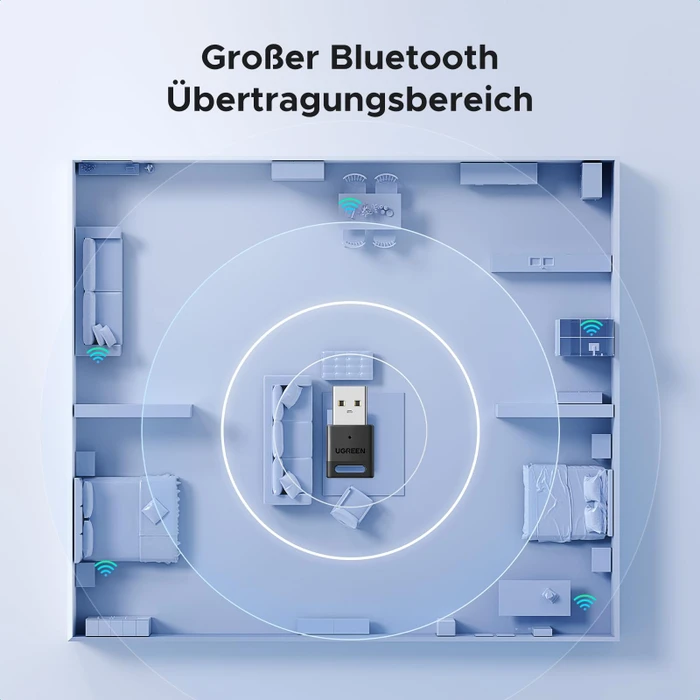 Ugreen Bluetooth 5.4 Adapter, USB-A 2.0 [Stecker]