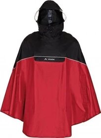 Vaude Covero II Poncho rot