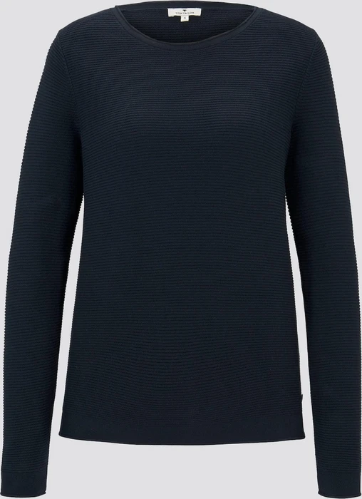 Tom Tailor Rundhalsausschnitt Strickpullover sky captain blue (Damen)