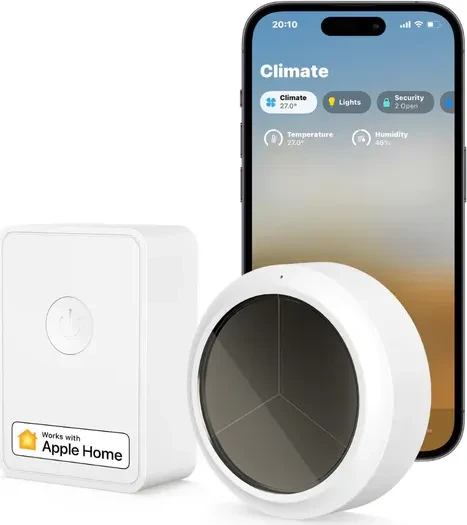 Meross Smart Hygrometer mit Meross Smart Hub, Set