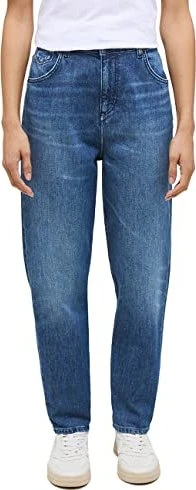 Mustang Charlotte Tapered im Mom Fit Jeans blau (Damen)
