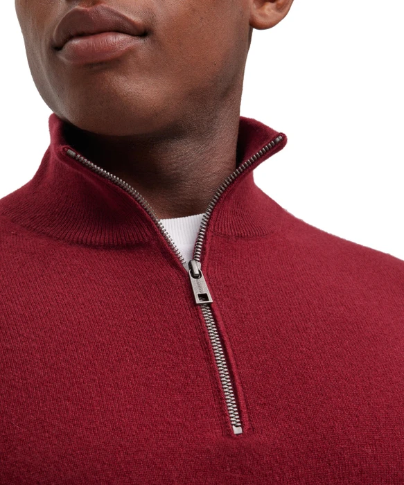 Falke Luxury Troyer Pullover merlot (Herren)