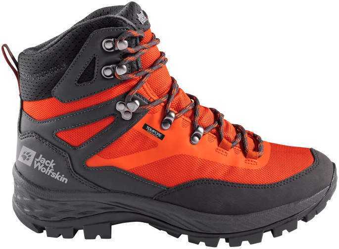 Jack Wolfskin Rebellion Guide Texapore Mid orange/phantom (Herren)