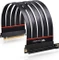 Thermaltake TT Premium PCI-E Extender Riser Card Cable, gewinkelt, PCIe 4.0, 300mm Vorschaubild