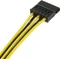 BitFenix Alchemy 2.0 CSR-Series Kabel Kit für Netzteile, schwarz/gelb Vorschaubild