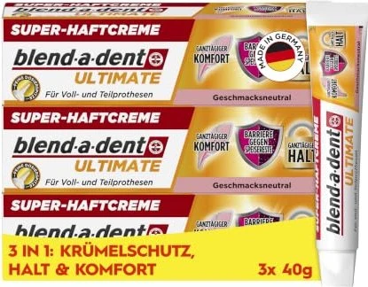 blend-a-dent Ultimate Haftcreme geschmacksneutral, 40g