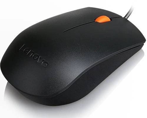 Lenovo 300 Mouse schwarz, USB