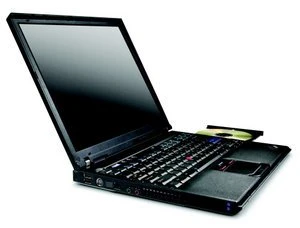 Lenovo ThinkPad T60, Core 2 Duo T7600, 1GB RAM, 100GB HDD, Mobility Radeon X1400, DE