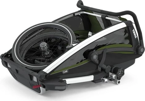 Thule Chariot Cab 2 2021 Fahrradanhänger cypress green