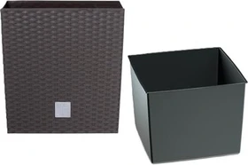 Prosperplast Rato Low 26.2x26.2cm umbra