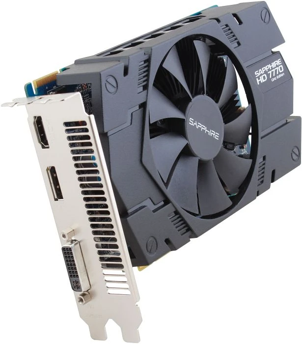 Sapphire Radeon HD 7770 GHz Edition, 1GB GDDR5, DVI, HDMI, DP, lite retail
