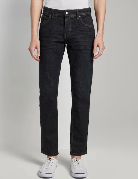 Tom Tailor Aedan Straight Jeans Jeans dark blue denim (Herren)