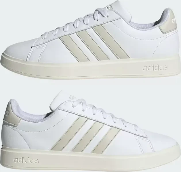 adidas Grand Court 2.0 cloud white/aluminium/off white