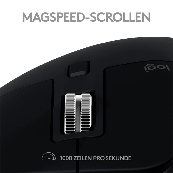 Logitech MX Master 3S for Mac Space Grey, Logi Bolt, USB/Bluetooth