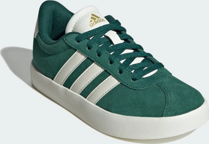 adidas VL Court 3.0 collegiate green/off white/gold metallic (Junior)