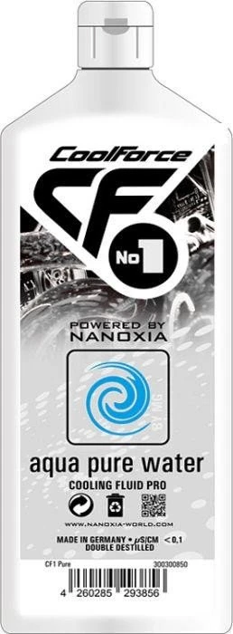 Nanoxia CoolForce CF1 Cooling Fluid Pro, Kühlflüssigkeit, 1000ml, Aqua Pure Water