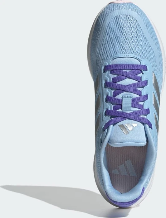 adidas Runfalcon 5 glow blue/silver metallic/clear pink (Junior)