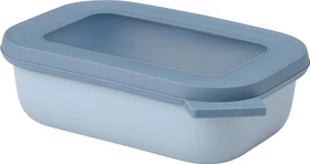 Mepal Multischüssel Cirqula rechteckig Aufbewahrungsbehälter 500ml nordic blue