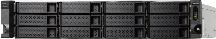 QNAP Rack Expansion Unit TL-R1200C-RP, 1x USB-C 3.1, 2HE
